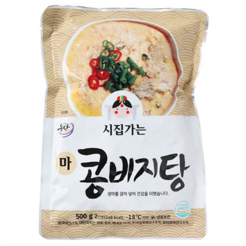 시집가는 콩비지탕, 500g, 25개