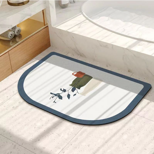 어뮤즈하우스 플라워베이스 빨아쓰는 규조토 발매트 40*60cm, 플라워베이스_11, 1개