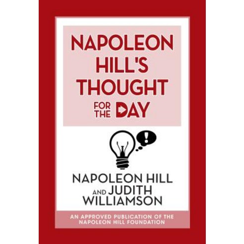 (영문도서) Napoleon Hill''s Thought for the Day Paperback, G&D Media, English, 9781722501150