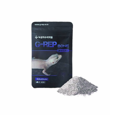 밀림펫 녹십자 야행성 칼슘제 G-REP D3 미포함 뉴패키지, 40g, 1팩