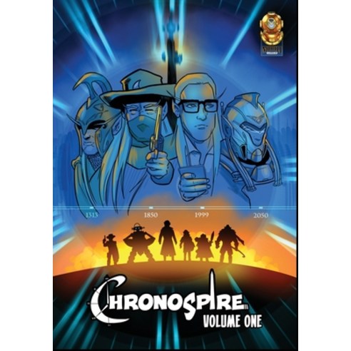 (영문도서) Chronospire: Volume 1 Paperback, Brian del Rio, English, 9781724547385