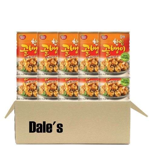 데일즈기획 동원 한입 골뱅이, 400g, 10개