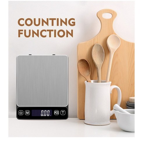 초정밀 디지털 주방저울 전자저울 3kg-0.1g 500g-0.01g 살갈퀴 precision kitchen electronic digital scale 베이킹 스케일