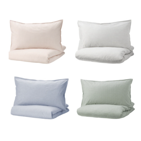 잠 못 이루는 밤은 이제 그만! 포근한 숙면을 선물하는 마법, 이케아 베리팔름 이불커버 이케아이불커버