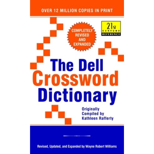 (영문도서) The Dell Crossword Dictionary: Completely Revised and Expanded Mass Market Paperbound, English, 9780440218715