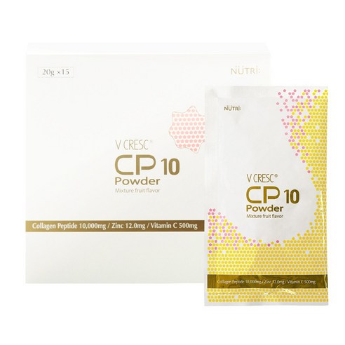 피부개선 회복 욕창 욕창치료 영양강화 저분자 콜라겐 펩타이드 고함량 10000mg CP10 (4box X 15포), 4박스, 15회분