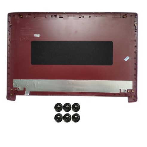 Acer Aspire 3 A315-41 A315-41G A315-33 후면 뚜껑 LCD 백/앞면 베젤, [13] Red A and screw, 11 Red A and scew