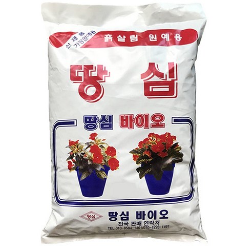 땅심 부엽토 거름 퇴비 꽃집 흙 상토, 1개, 35L