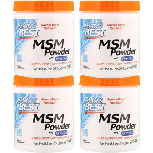 닥터스베스트 MSM 파우더, 4개, 250g