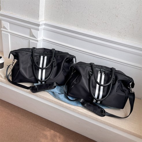 여행 가방 여자 짐 가방 남자 단거리 출장 휴대용 가볍다 대용량 수납 가방 레저 운동 헬스 가방 붐, 트럼펫