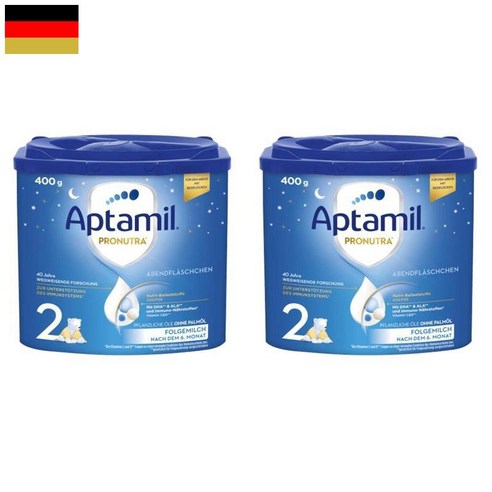 독일 내수용 압타밀 2단계 프로누트라 분유 400g 2개, 400g, 2개