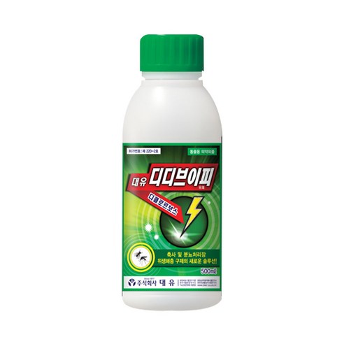 대유 디디브이피 500ml 축사 위생해충 파리 모기 약 방역 살충제 연막 분무, 1개