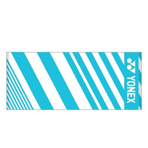 YONEX 스포츠 타월 화이트 AC1204CR, 화이트/스카이 블루 AC1217CR(34*82cm)