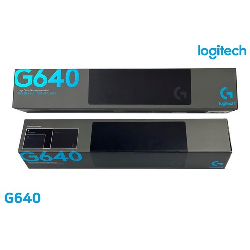 로지텍 G640 게이밍 마우스패드: 게임 경험 향상을 위한 최적의 정밀성과 편안함