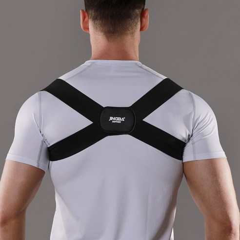 신형 자세교정밴드 어깨 라운드 숄더펴기 바른자세/어깨교정/라운드숄더/바른자세/굽은등, 1개