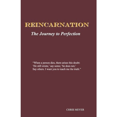 Reincarnation: The Journey to Perfection Paperback, Independently Published, English, 9798657280210