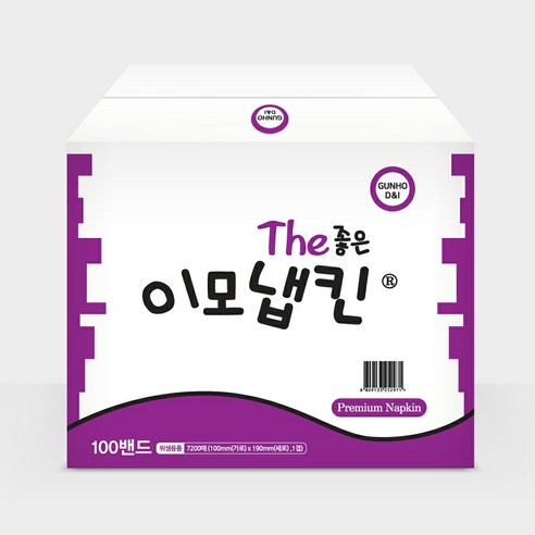 The 좋은 이모냅킨, 1개, 7200매입