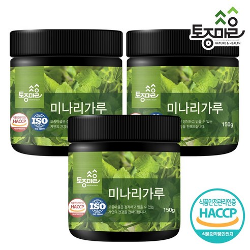 토종마을 [토종마을]HACCP인증 국산 미나리가루 150g, 1개