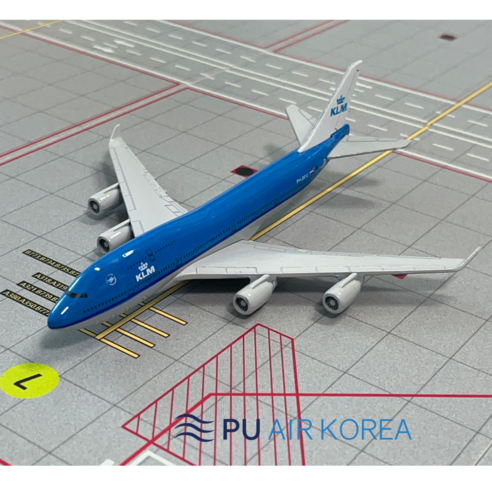 비행기모형 비행기 다이캐스트 1:400 대한항공 아시아나항공 외 항공기 모형 30종, 모형 KLM B747, 1개