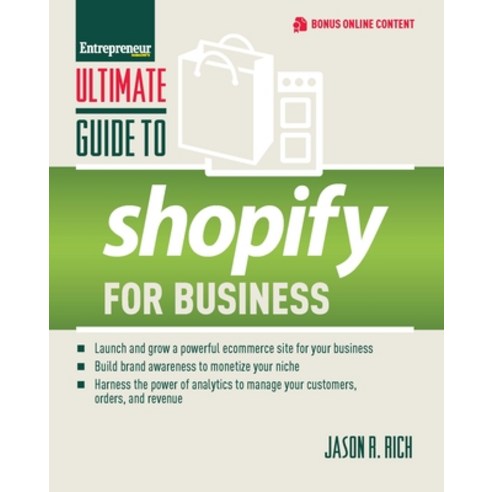 (영문도서) Ultimate Guide to Shopify for Business Paperback, Entrepreneur Press, English, 9781642011494
