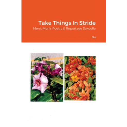 Take Things In Stride: Men''s Men''s Poetry & Reportage Sexuelle Paperback, Lulu.com, English, 9781716231506