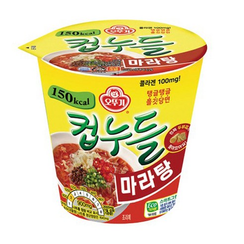 오뚜기 컵누들 마라탕 44.7g, 24개