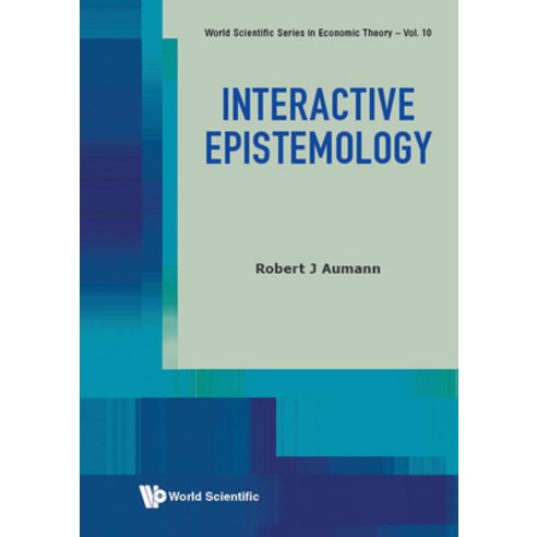 (영문도서) Interactive Epistemology Hardcover, World Scientific Publishing..., English, 9789811227325