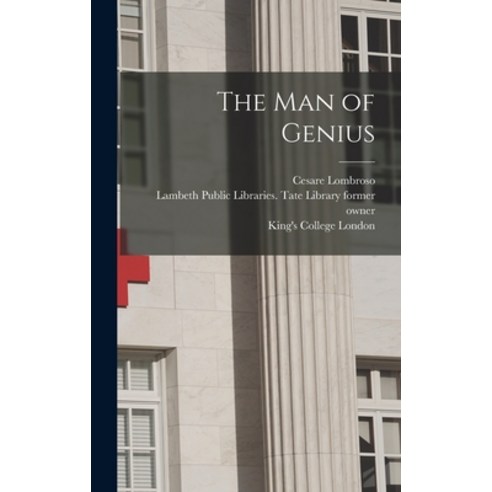 (영문도서) The Man of Genius [electronic Resource] Hardcover, Legare Street Press, English, 9781015385573