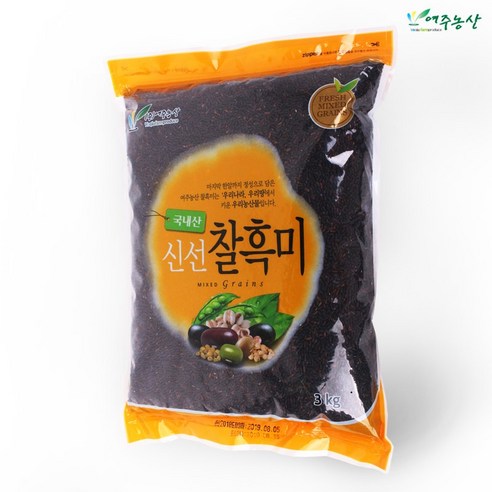 (주)여주농산 신선찰흑미 - 쌀/잡곡류 | 쿠팡