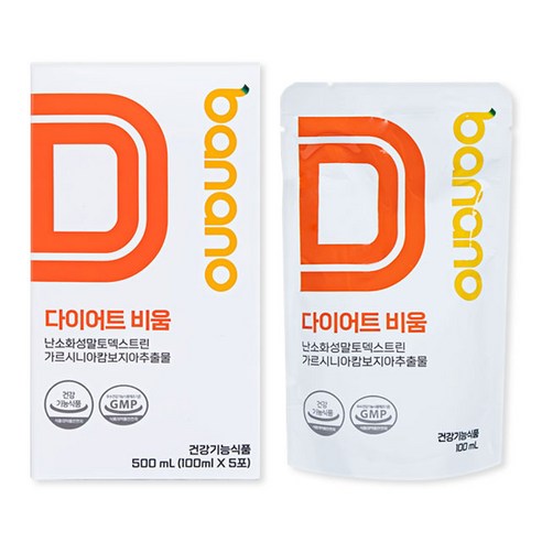 바나노 다이어트 비움, 5포, 100ml