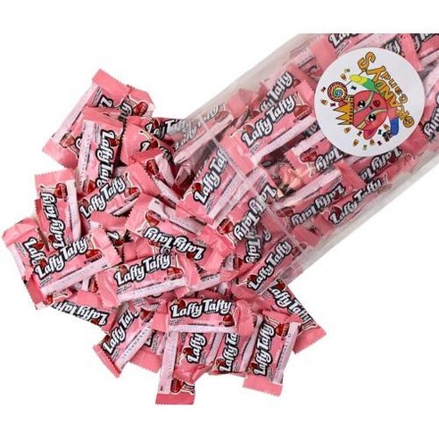 Laffy Taffy 모듬 믹스 바나나 체리 사워 애플 랩 미니 바 벌크 캔디 슈퍼 세이버 05kg1파운드, 1개