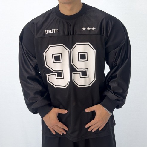 스타일과 기능성을 겸비한 PACIENCIA 피지컬 풋볼 저지 긴팔로 당신의 GYM LIFE를 완성하세요!