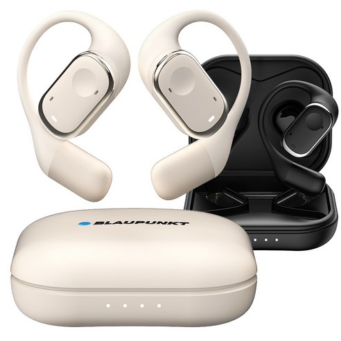 독일 블라우풍트 ACC ENC 노이즈캔슬링 오픈 귀걸이형 HI-FI 5.3 블루투스이어폰, BLP-OE383IV, 아이보리