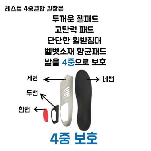 발 건강을 위한 최고의 선택
