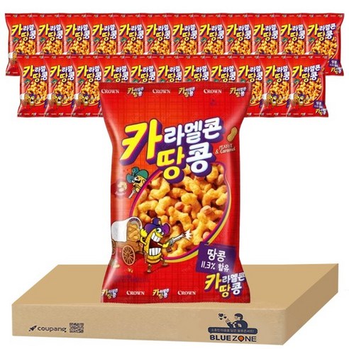 카라멜콘땅콩, 46g, 72개
