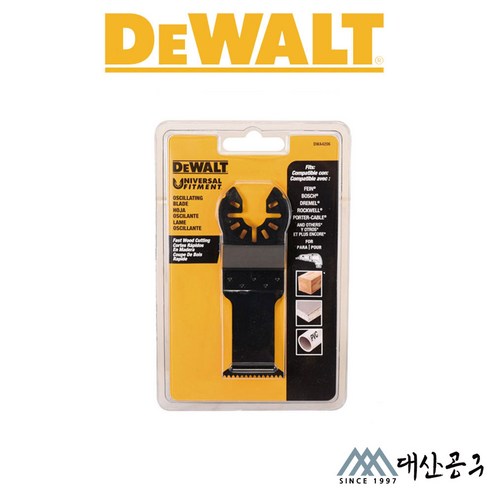 디월트 멀티커터날 만능커터날 DWA4206 (석고보드 PVC 목재), 1개