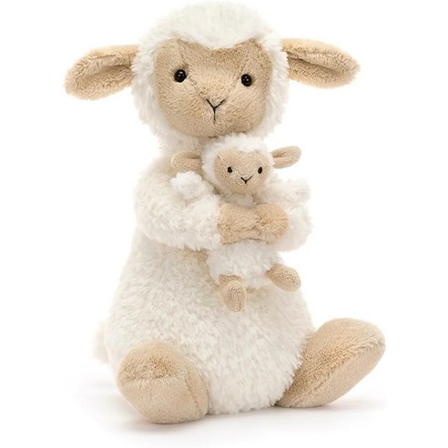 젤리캣 허들스 쉽 안고있는 양 애착인형