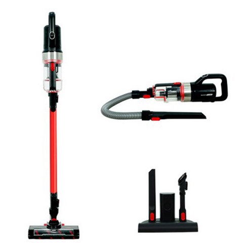 쎈스톰 에어쎈 코드리스 무선 진공청소기, 블랙 + 레드, EVC-A010ARD