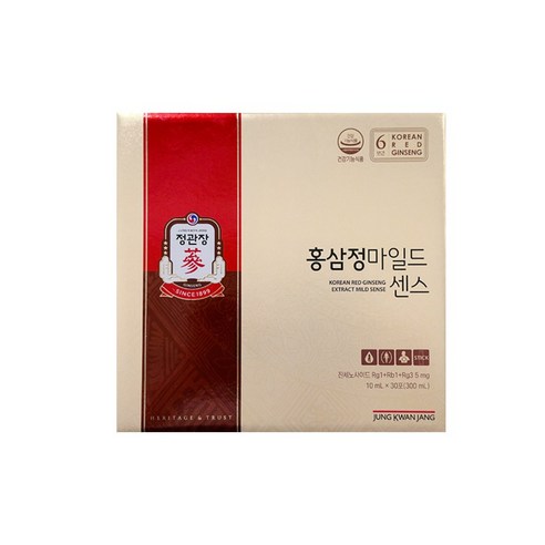 정관장 홍삼정마일드 센스 10ml 30포 1박스, 30회분