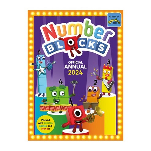 Numberblocks Annual 2024 넘버블럭스 영어원서, 단품
