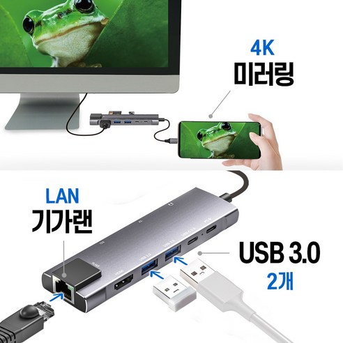 코시 8in1 USB 허브, 압도적인 확장성과 합리적인 가격의 완벽한 조화!