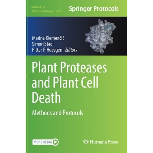 (영문도서) Plant Proteases and Plant Cell Death: Methods and Protocols Hardcover, Humana, English, 9781071620786