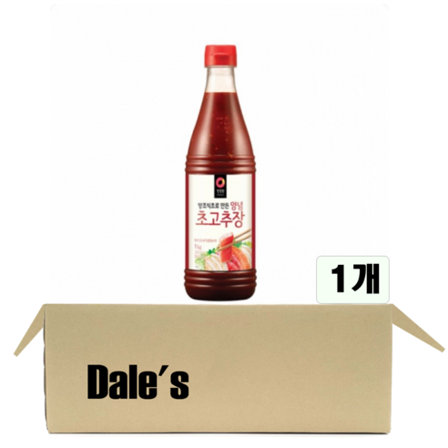 데일즈기획 청정원 초고추장, 1kg, 1개