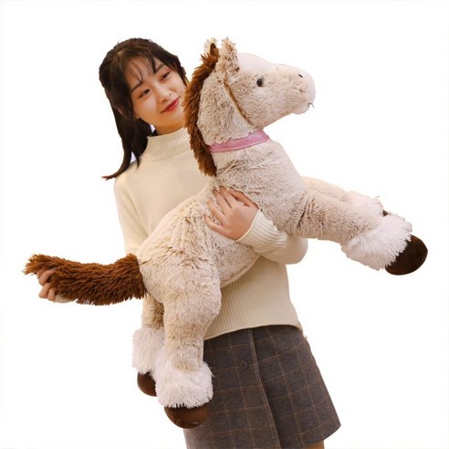 편안함, 애정, 다기능성이 완벽하게 조화된 대형 말인형 애착인형, 바디필로우, 베개