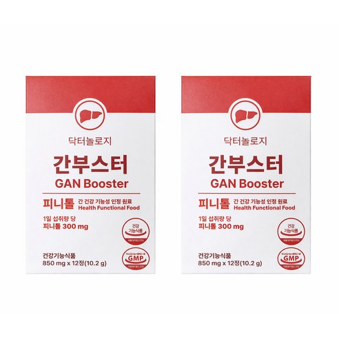닥터놀로지 간부스터 의사개발 간건강기능식품 피니톨 밀크씨슬 간건강 실리마린