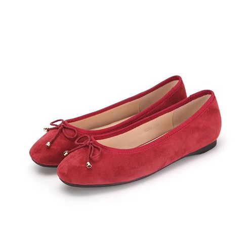 바바라 세븐플로어 스웨이드 리본플랫 1cm SFC501