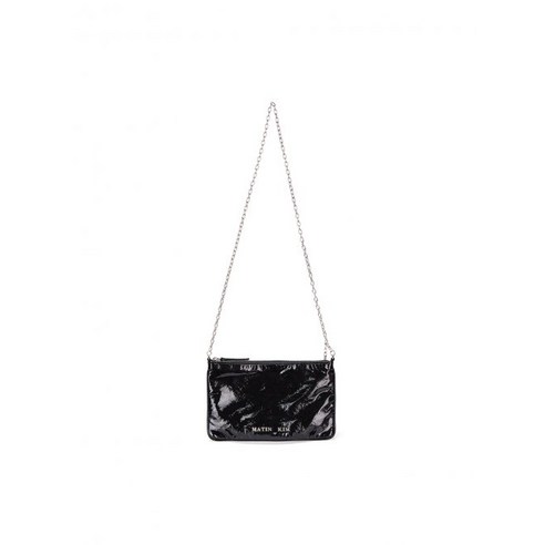 마뗑킴가방 [국내매장정품] 마뗑킴 GLOSSY LEATHER CLUTCH BAG IN BLACK  Best 5