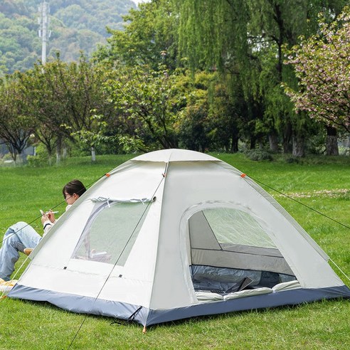 니콜리리 프리미엄 원터치 텐트 + 캠핑매트 세트: 캠핑의 필수품