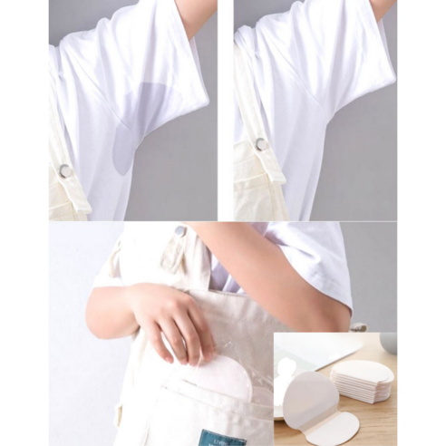 드림플라이 겨땀패드 겨터파크방지 땀흡수 패드, 1개