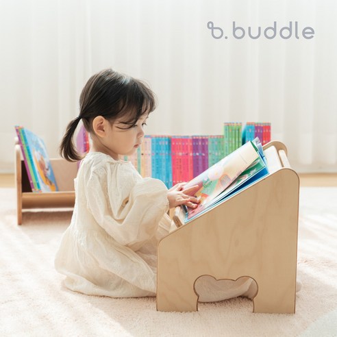 우리 아이 첫 책상, 현명한 엄마의 선택: 버들 버드베베 원목 좌식 독서대 테이블 버드베베독서대